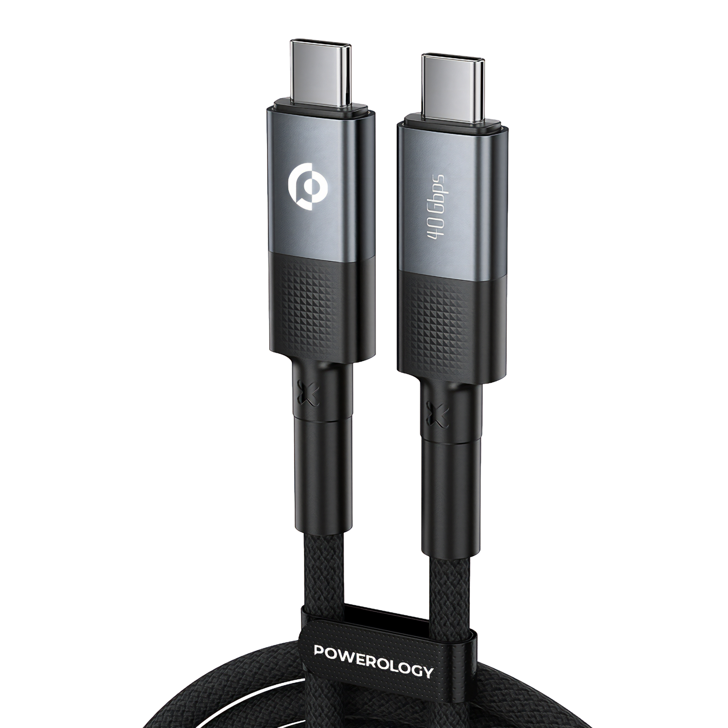 Powerology Braided Type-C to Type-C Fast Charging Cable