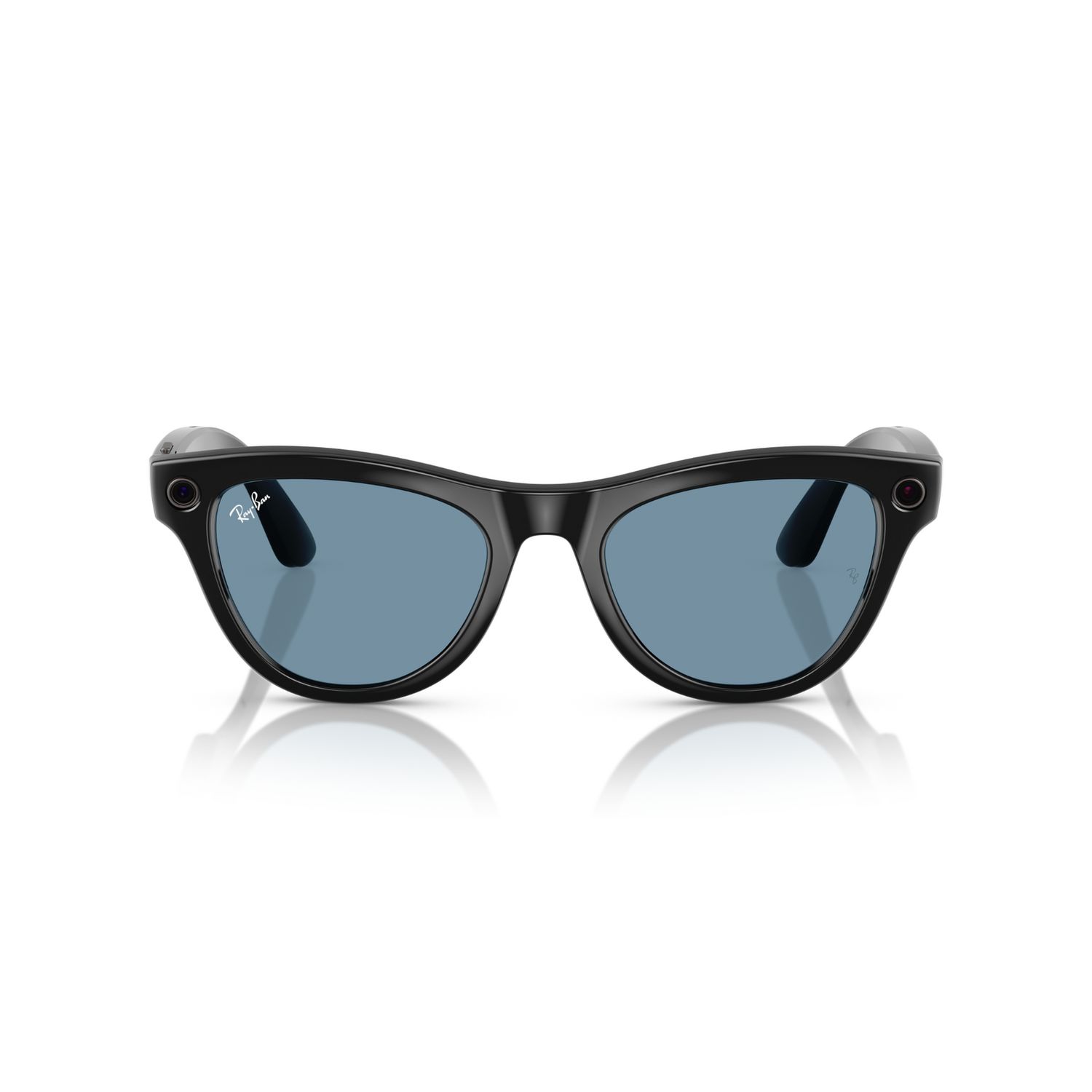 Ray-Ban META SKYLER SHINY BLACK TRANSITIONS CERULEAN BLUE