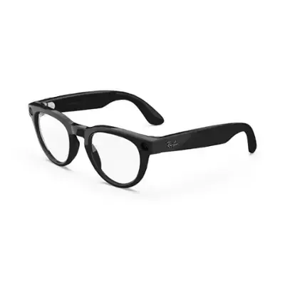 Ray-Ban META HEADLINER SHINY BLACK CLEAR