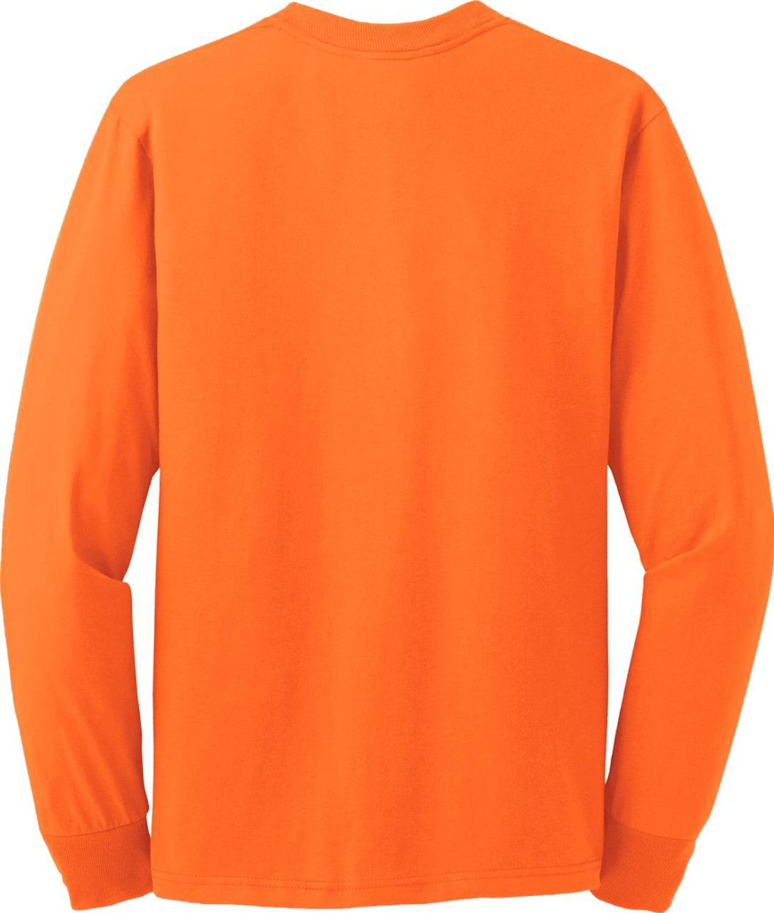Safety Orange Long Sleeve T-Shirt (Unisex)