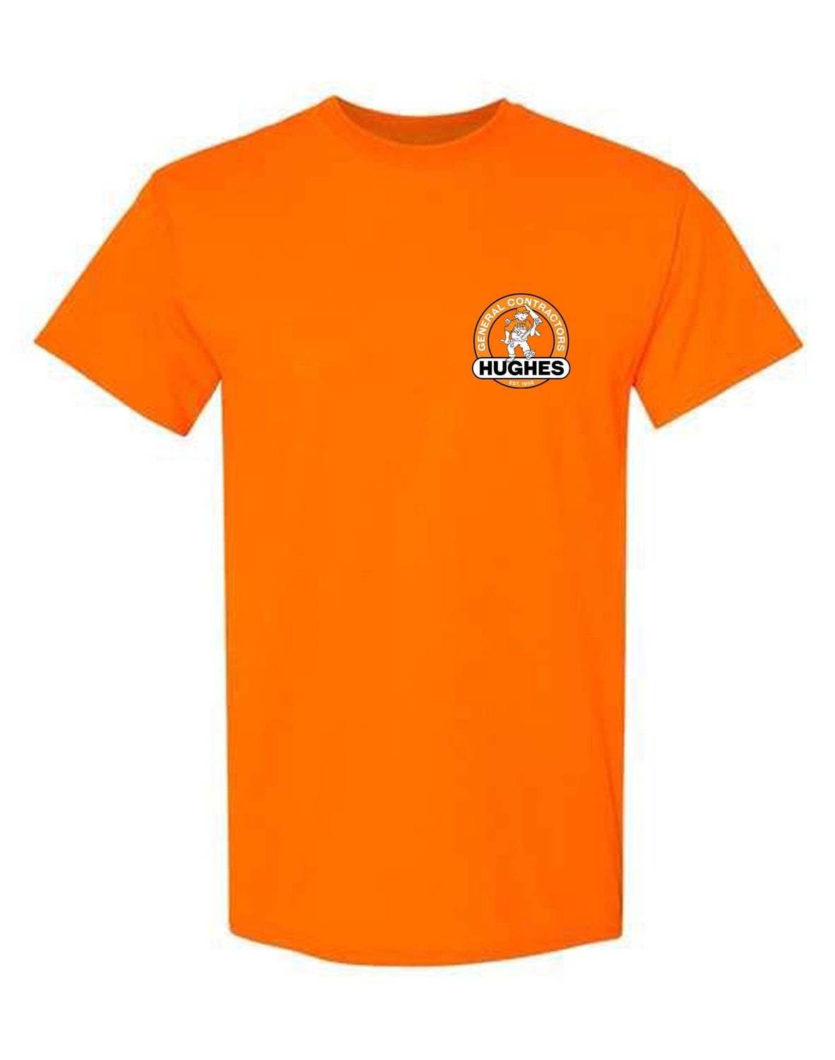 Safety Orange Short Sleeve T-Shirt (Unisex)