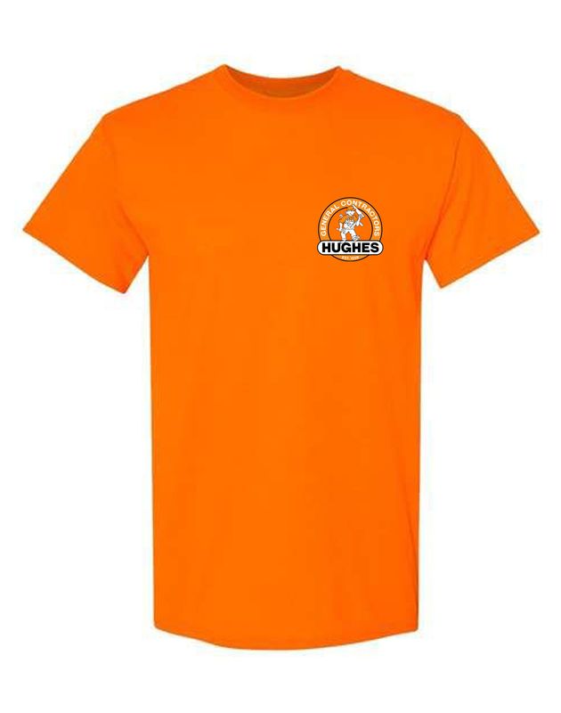 Safety Orange Short Sleeve T-Shirt (Unisex)
