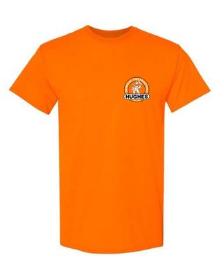 Safety Orange Short Sleeve T-Shirt (Unisex)