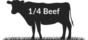 Custom Cut Quarter Beef Deposit