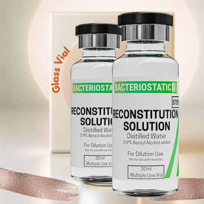 2 pack 10ml .9% Reconstitution Solution Glass