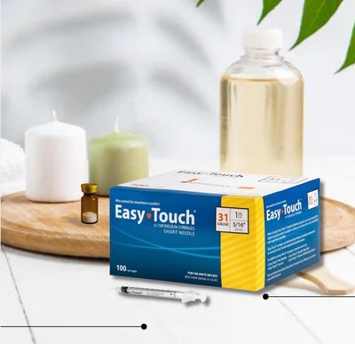 1mL/100U Syringes 100 per box