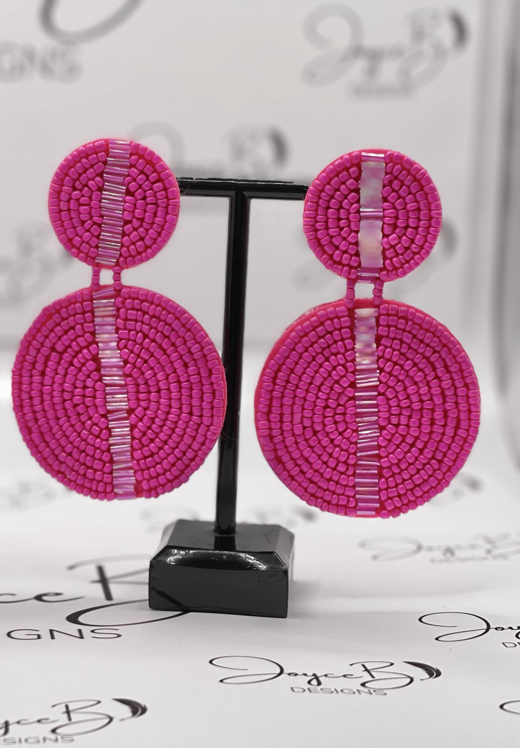 Fuchsia Circles