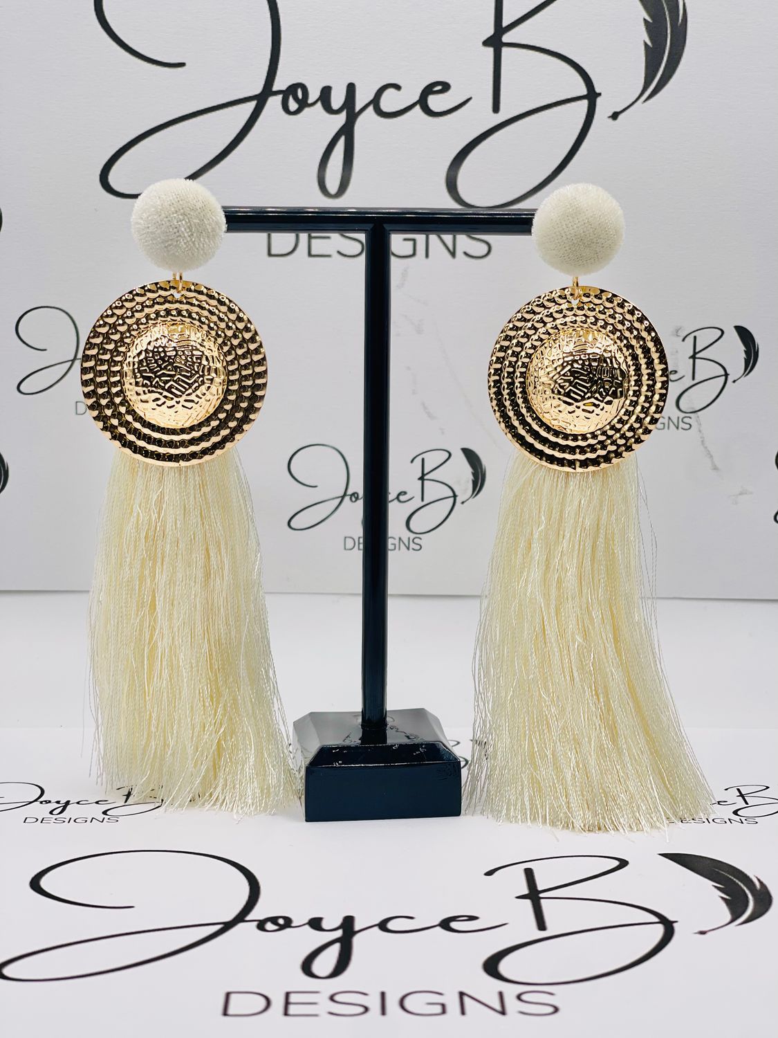 Golden Tassel Fringe