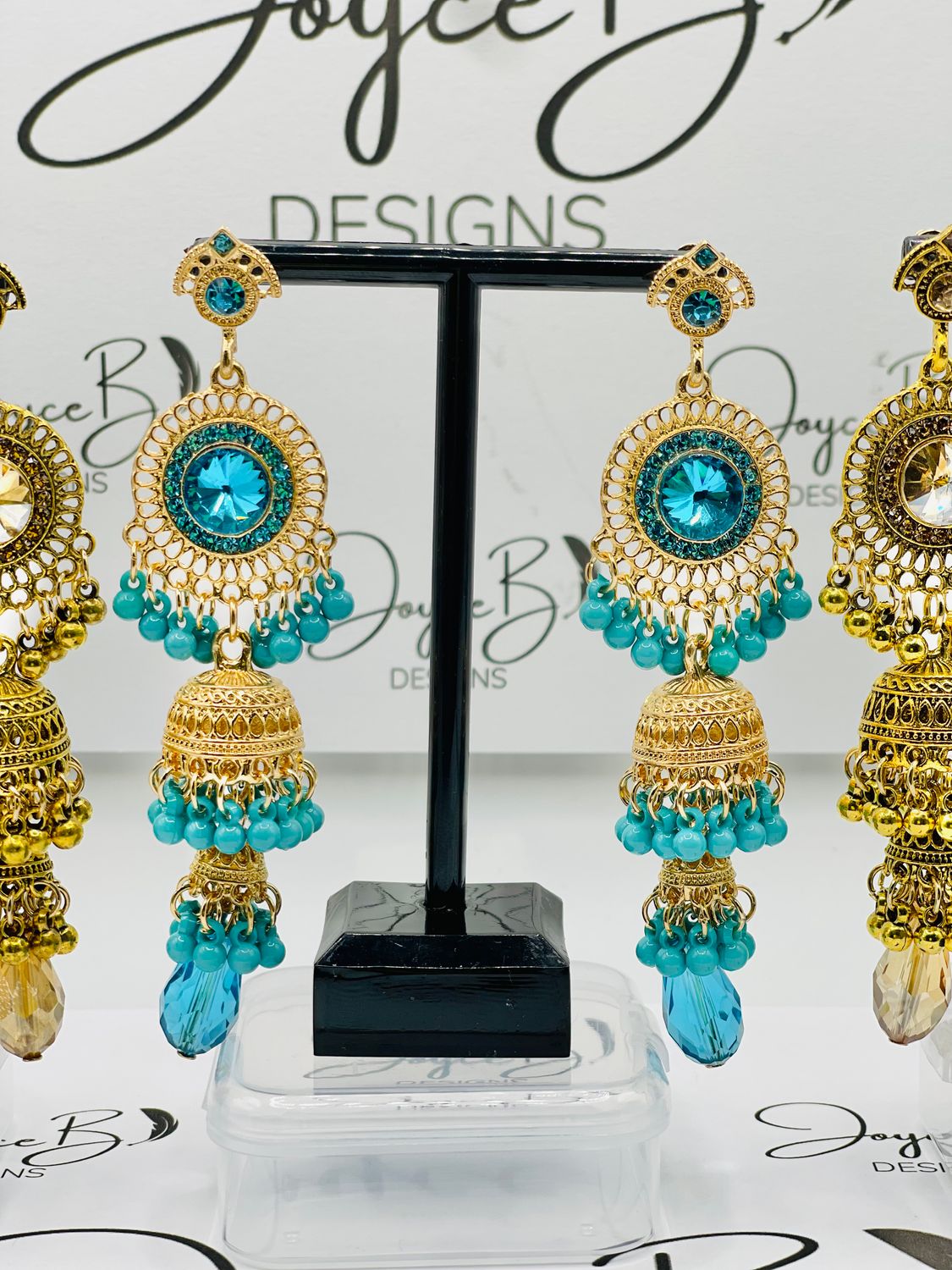 Turquoise Chandelier