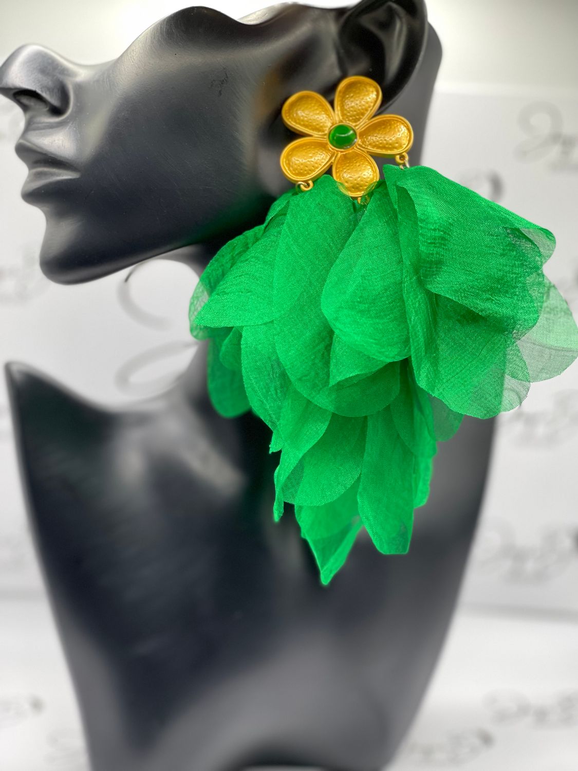 ​Emerald Garden Earrings