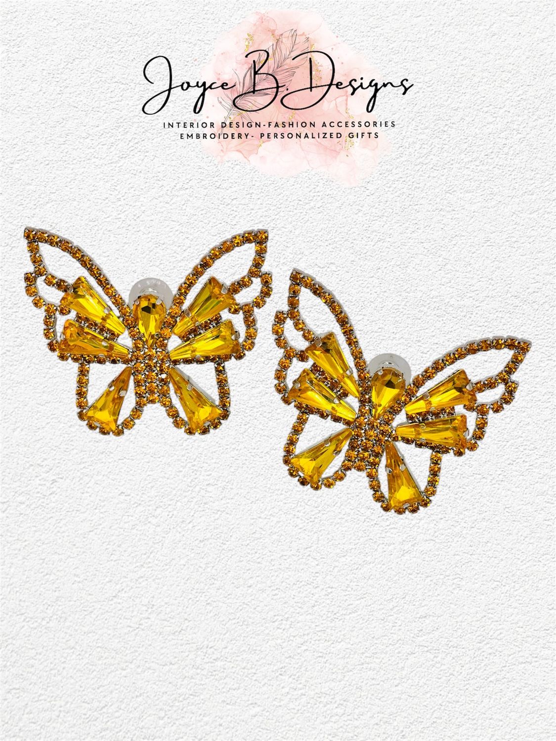 Golden Butterfly Sparkle