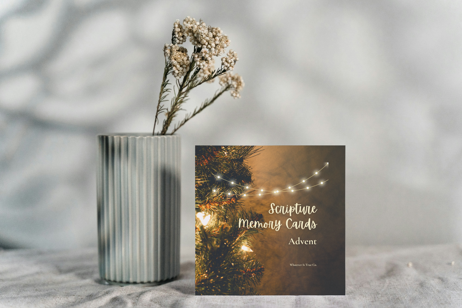 Scripture Memory Cards: Advent (Digital/PDF)