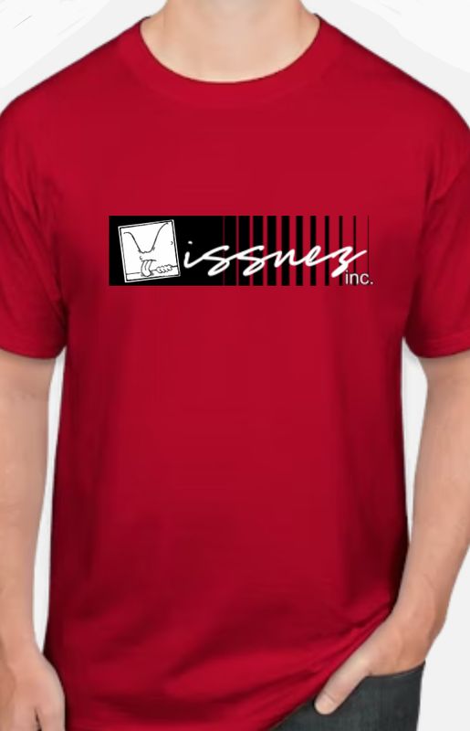 Issuez/Red/Black-Fade-tee