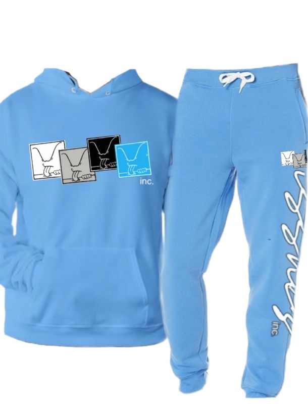 Issuez/Baby Blu/Hoodie/4-Logo-Edition/&quot;JuMpSuiT&quot;