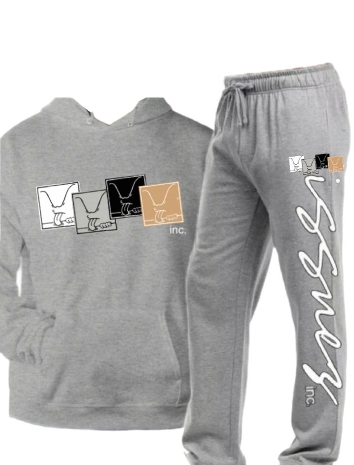 Issuez/Grey/4-Logo-Edition/Hoodie/&quot;JuMpSuiT&quot;
