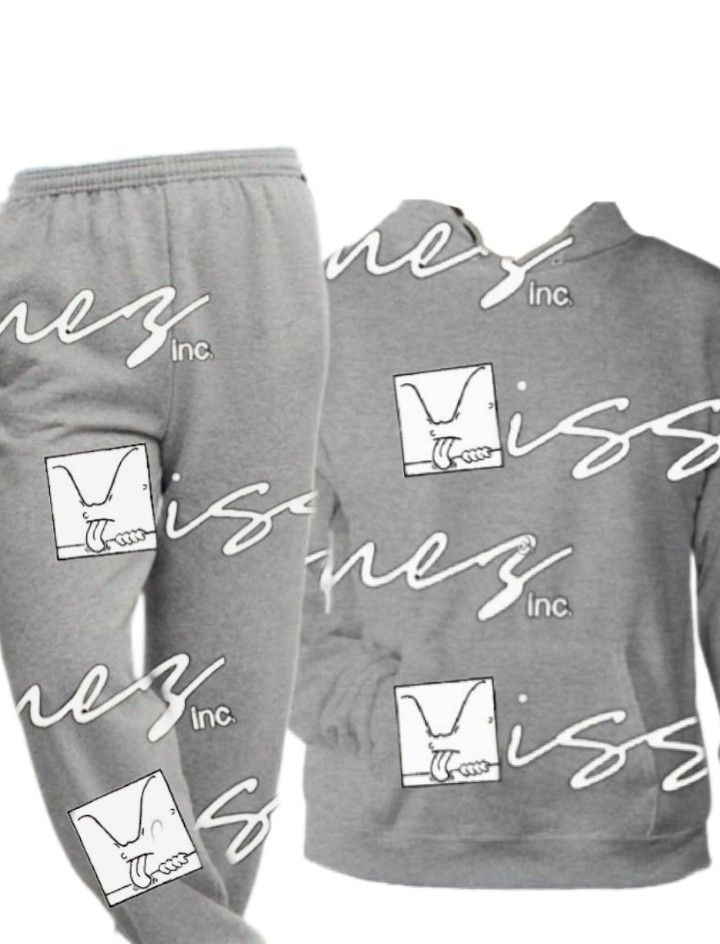 Grey/Wrap-Around-Logo/Hoodie/&quot;JumpSuit&quot;