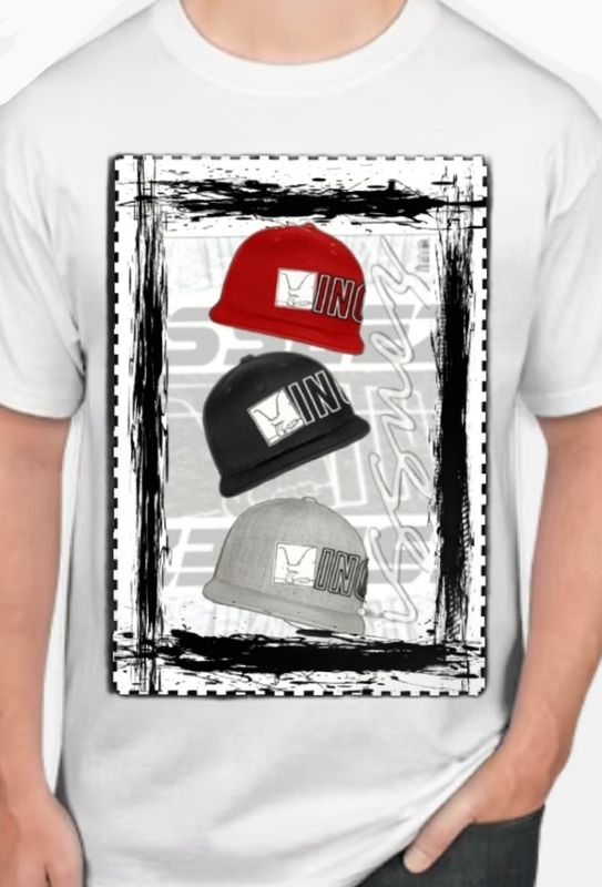 Issuez/3-Snap-Logo/White-tee
