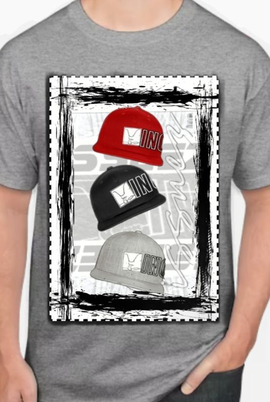 Issuez/3-Snap-Logo/Grey-tee