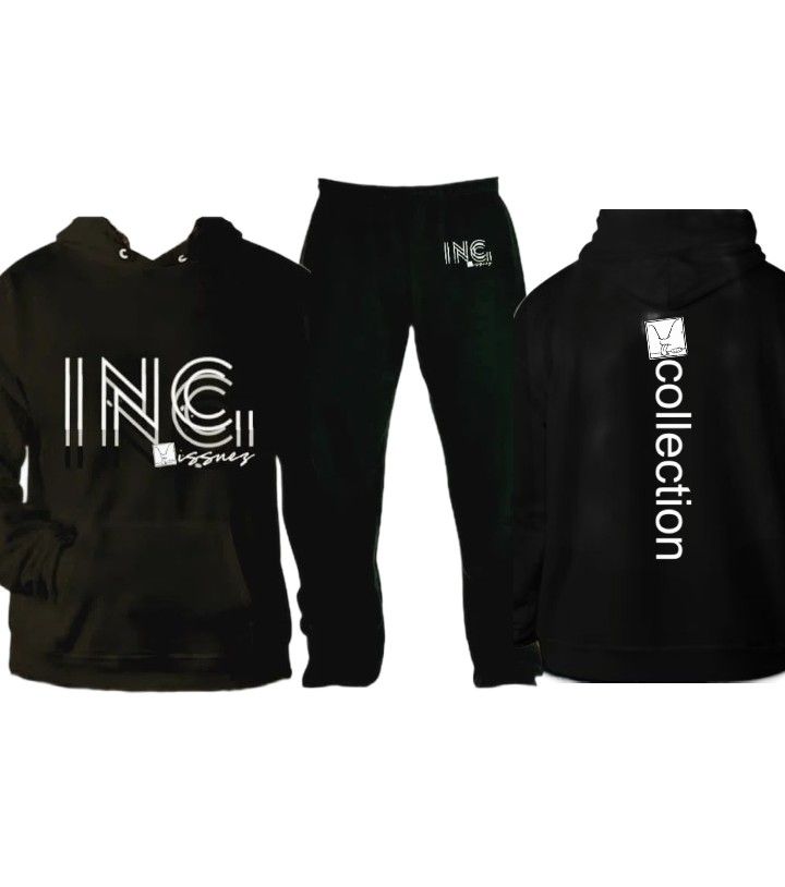 3D-Effect/Black/Hoodie/&quot;JumpSuit&quot;/Front2Back