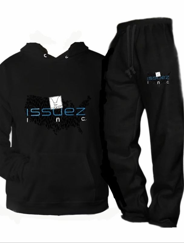 Issuez/Black/Blue-Print/America-Edition/Hoodie &quot;JumpSuit&quot;