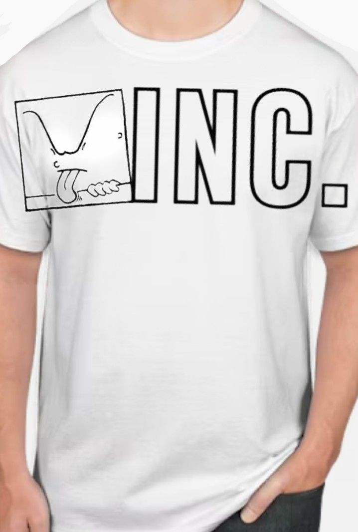 BiG-MoTion/&quot;INC&quot;/White-tee