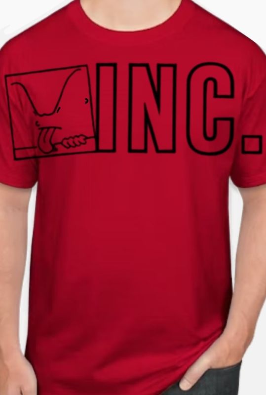 BiG-MoTion/&quot;INC&quot;/Red-tee