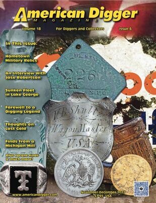 American Digger Magazine, November – December 2022 (Volume 18, Issue 6)
