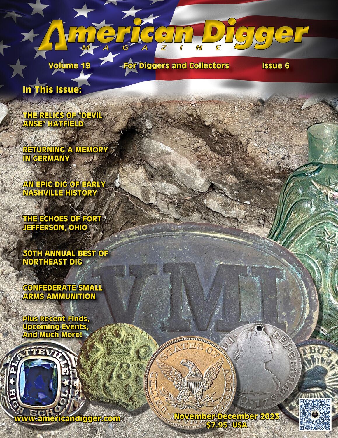 American Digger Magazine, Nov.-Dec. 2023 (Volume 19, Issue 6)