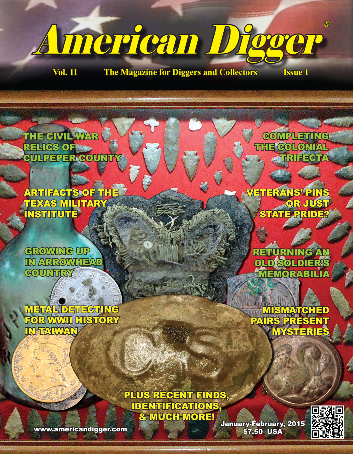 American Digger Magazine Jan.-Feb. (Volume 11, Issue 1)