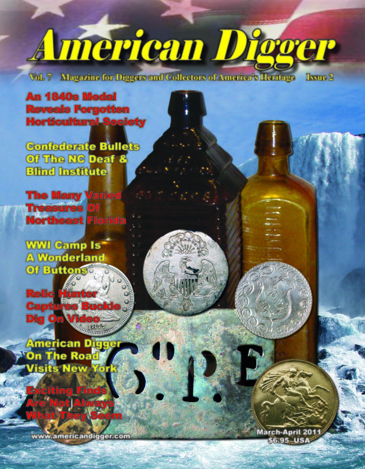 American Digger Magazine March-April (Volume 7, Issue 2)