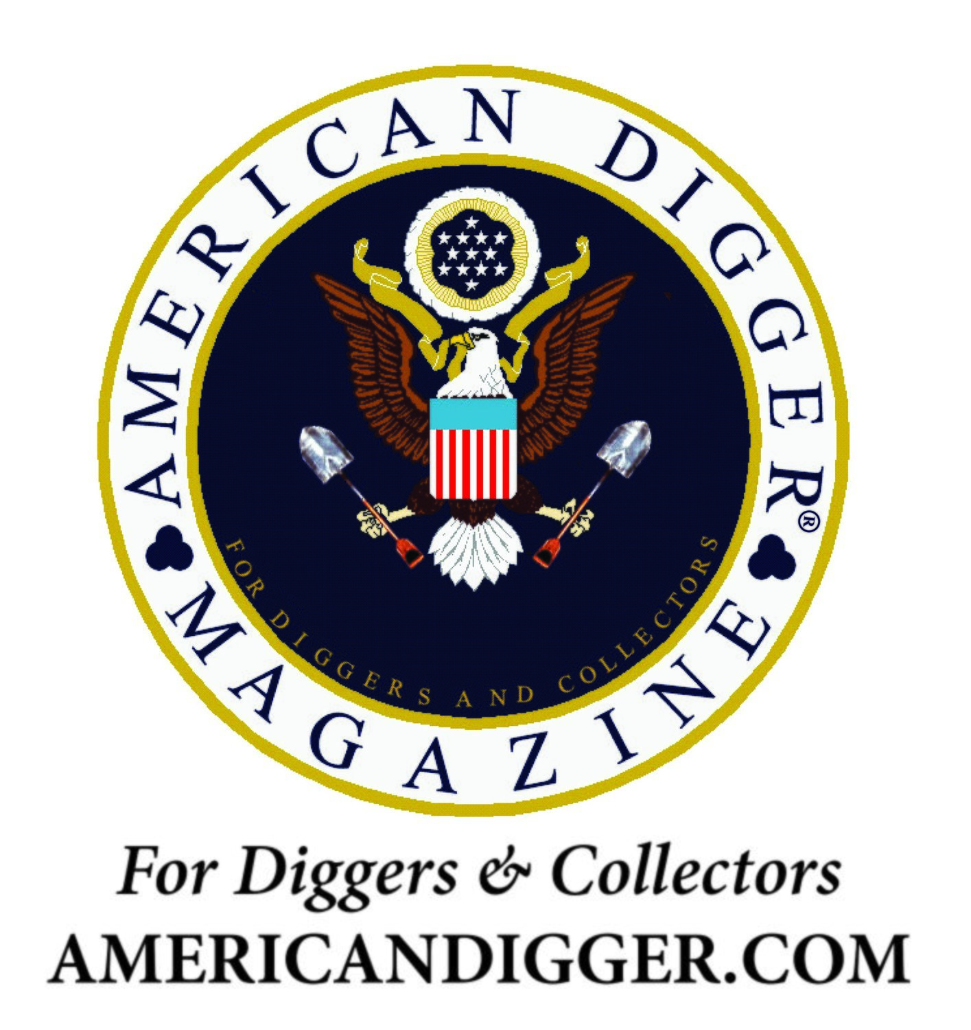 American Digger Sticker