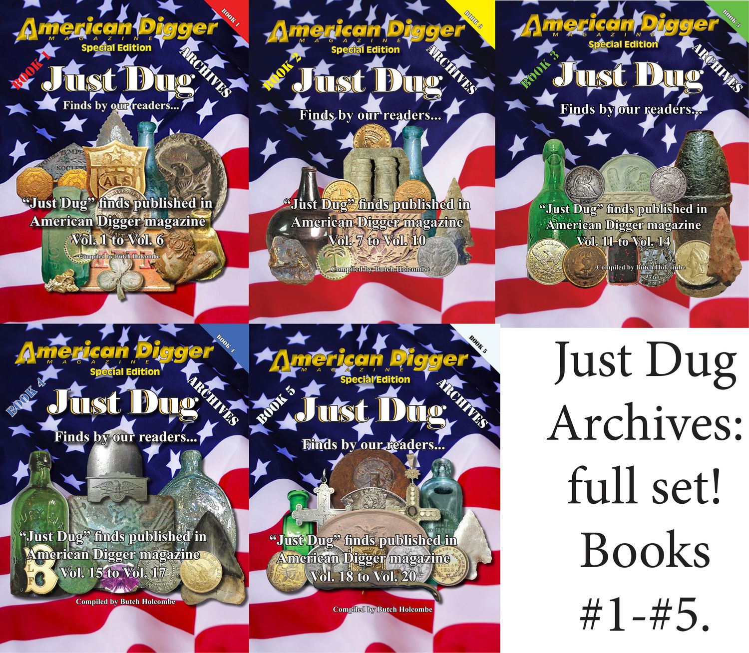 Complete Just Dug Set (Books 1- 5)