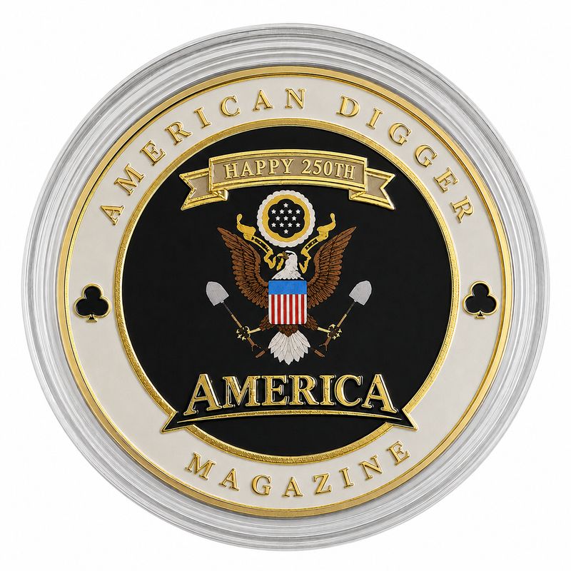 American Digger Challenge Coin