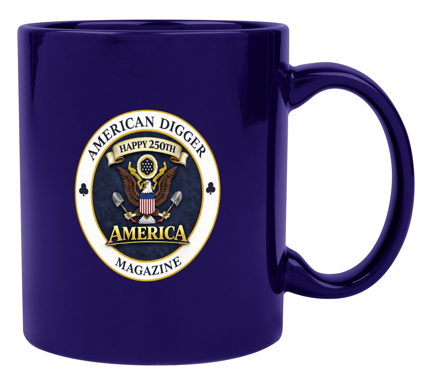 American Digger 250th Birthday Ceramic Mugs