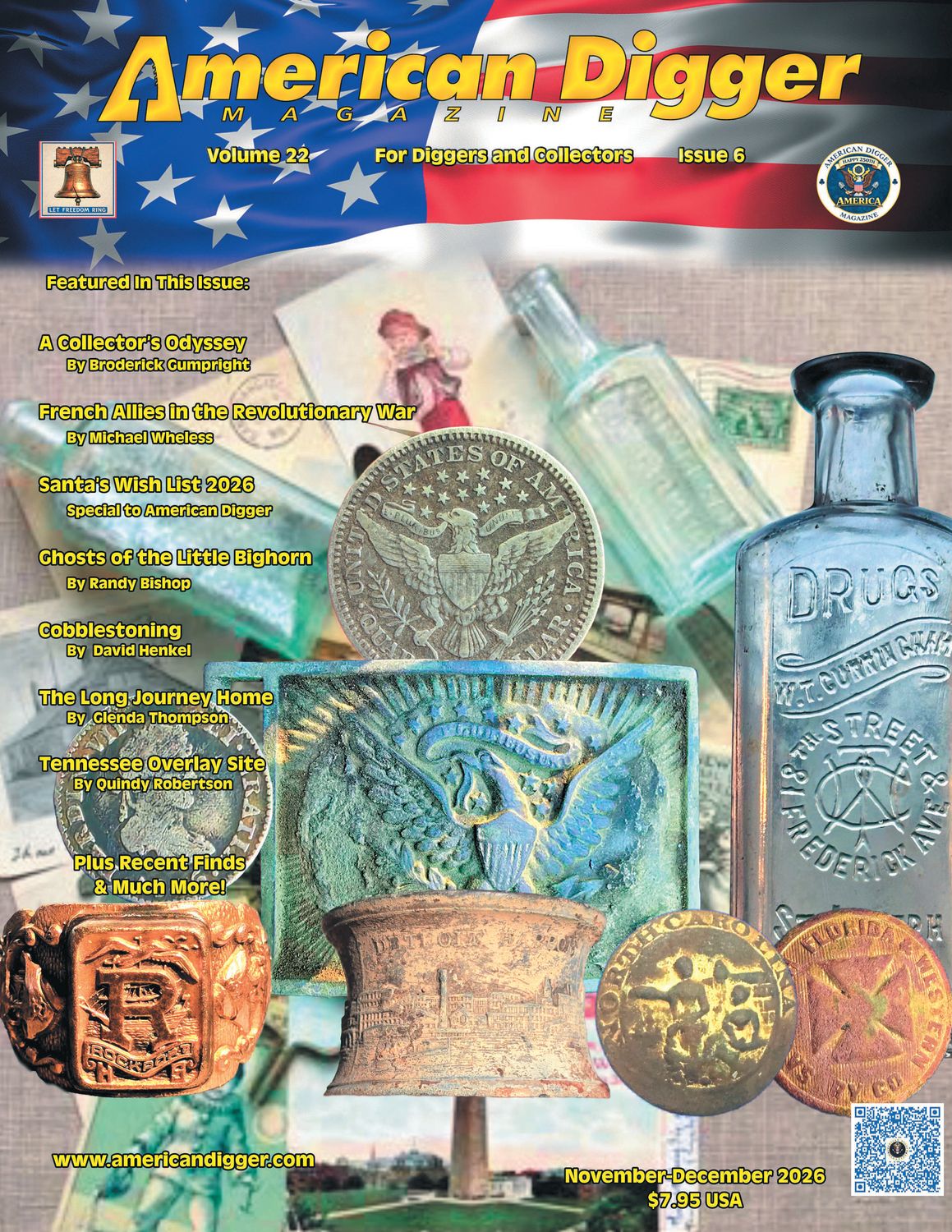 American Digger magazine, Volume 22, issue 6 - November-December 2026