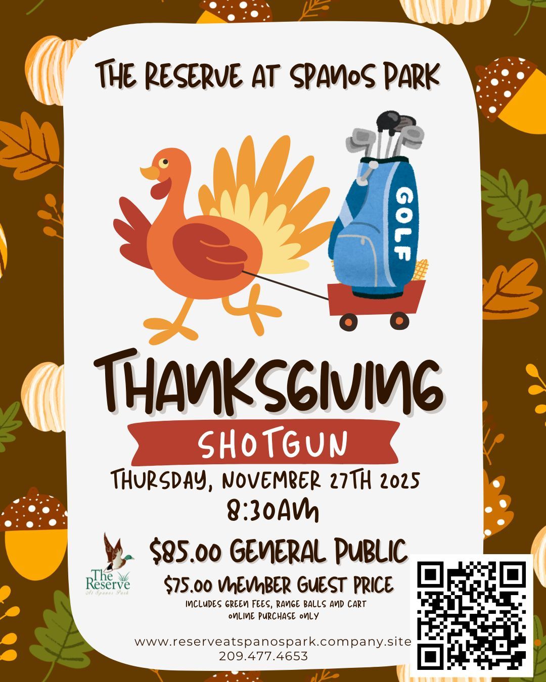 THANKSGIVING SHOTGUN-GENERAL PUBLIC