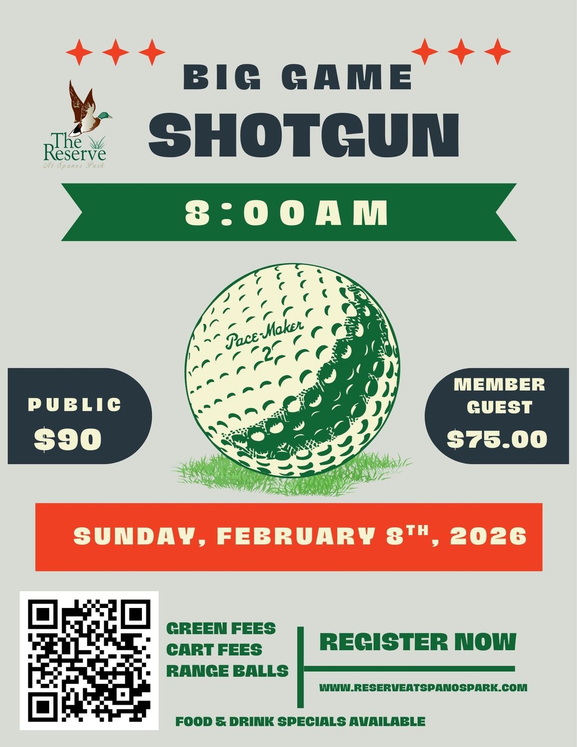 BIG GAME SHOTGUN- PUBLIC