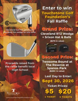Fall Raffle 5 tickets for $20.00
