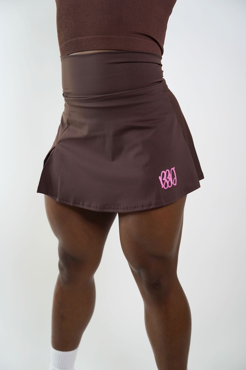 Tennis Skort Chocolate Brown