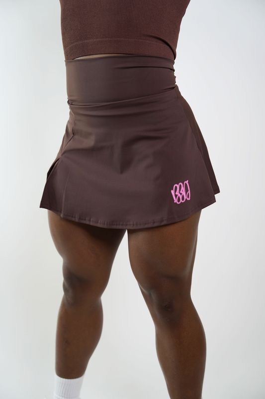 Tennis Skort Chocolate Brown