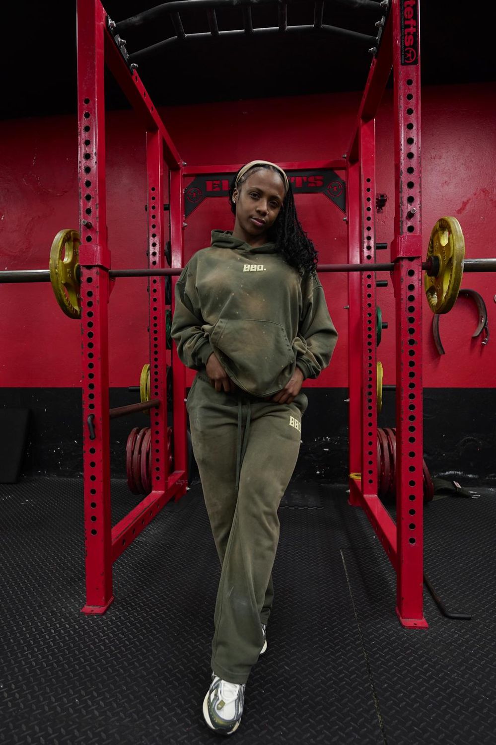 Olive Apex Muse Tracksuit Set
