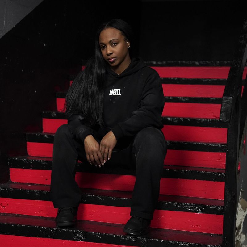 Black Apex Muse Tracksuit Set