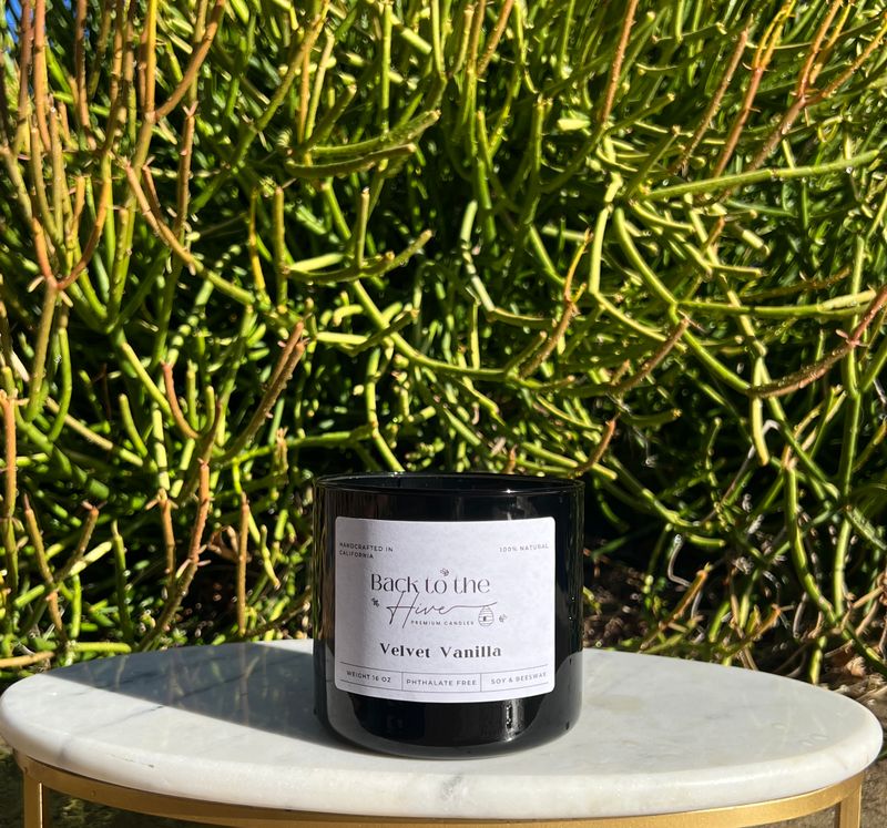 Midnight Glow - 16oz Glass Candle