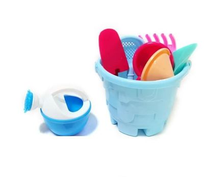 7pcs -Seau A Sable Coloré