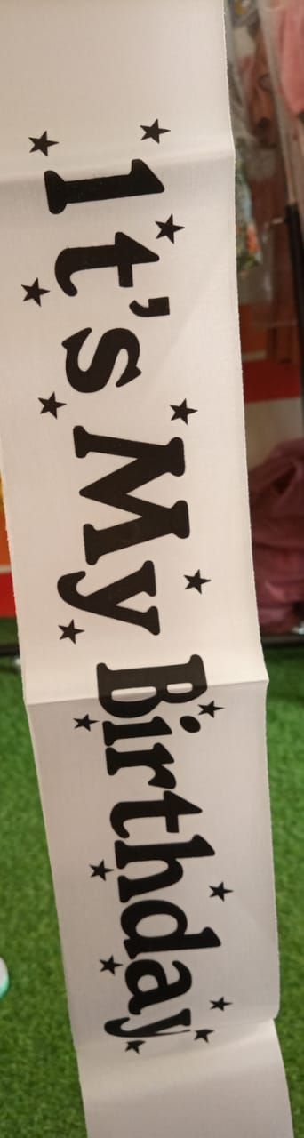 Echarpe "it's my birthday"