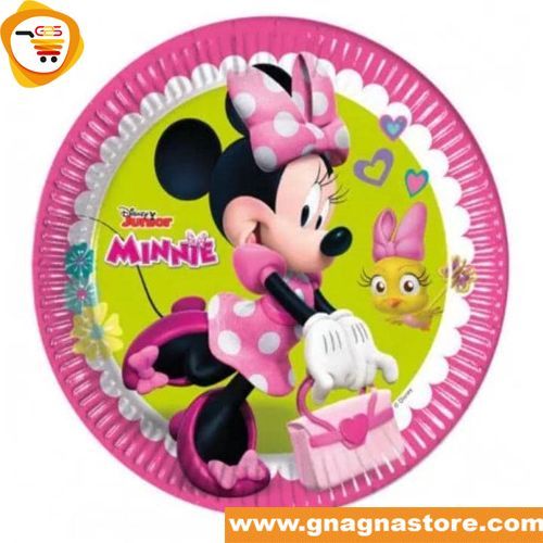 Lot de 8 pieces assiette Minnie Mouse