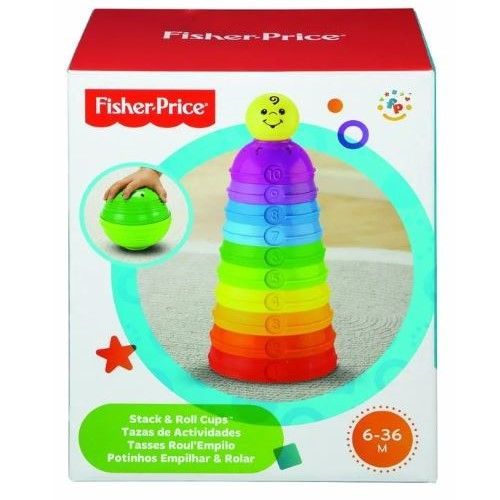 Fisher Price FisherPrice Jouet Bébé Tasses roul’empilo