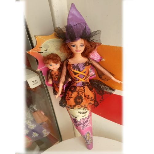 Poupée Cone Mère fille en Tenue de vampire