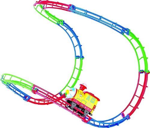 Train Farfelu Multicouleur 37 pièces