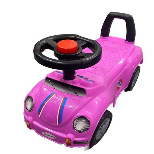 Voiture coulissante rose Enfant de 12 mois a 5 ans